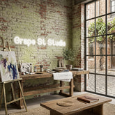 Custom Neon: Grape St Studio