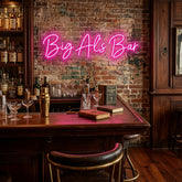 Custom Neon: Big Al's Bar