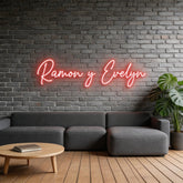 Custom Neon: Ramon y Evelyn