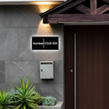 Custom Led Address Number Sign House Sign Light Box