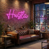 Hustla Led Neon Sign Light
