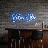Custom Neon: Blue Star
