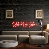 Custom Neon: Rob & Ro Show