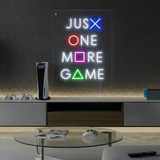 Just One More Game Custom Neon Sign Gaming Neon Sign - VN03 - Customneonstudio