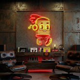 Lattes Pop Art LED Neon Sign Light Pop Art