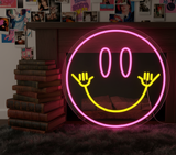 Smiley Face Neon Sign Led Neon Light for Wall Decor - VN03 - Customneonstudio