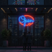 Open Neon Sign for Business Led Neon Sign