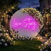 Love Story Led Neon Sign Light