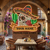Custom Mexican Food Restaurants LED Neon Sign Light Pop Art