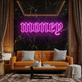 Money Led Neon Sign Light