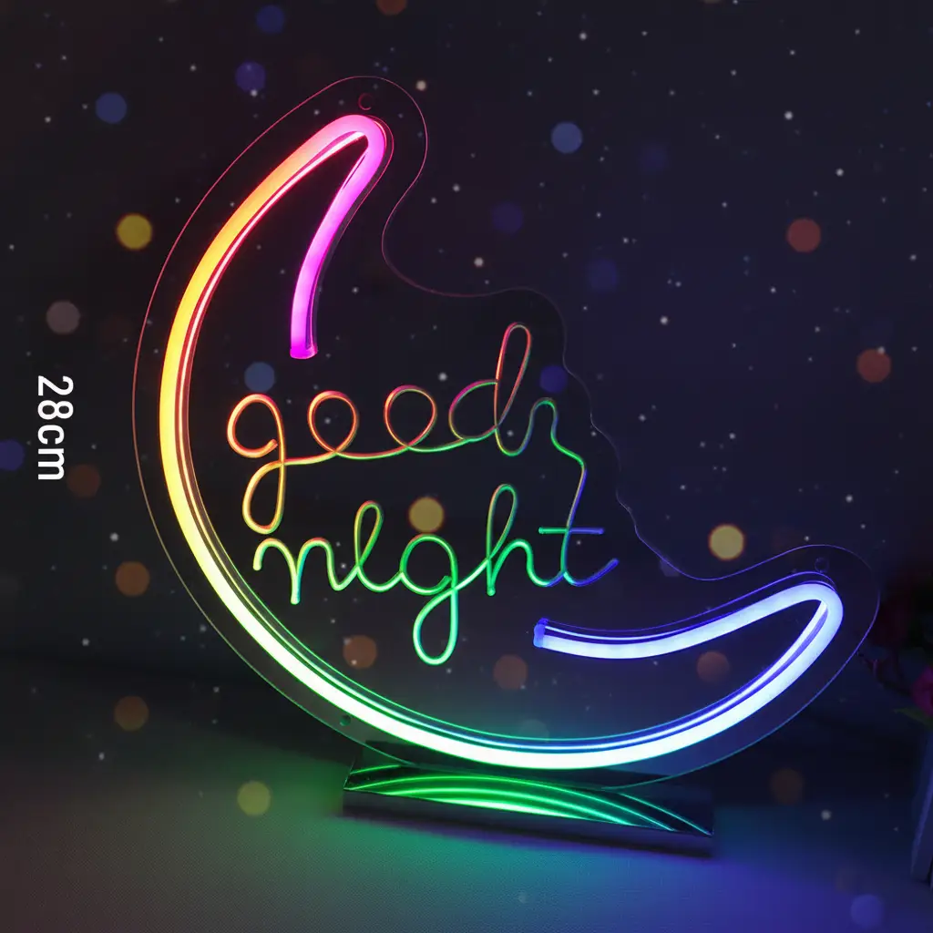Mirror Neon Sign for Home&Shop Decor
