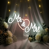 Mr&Mrs Love Neon Sign