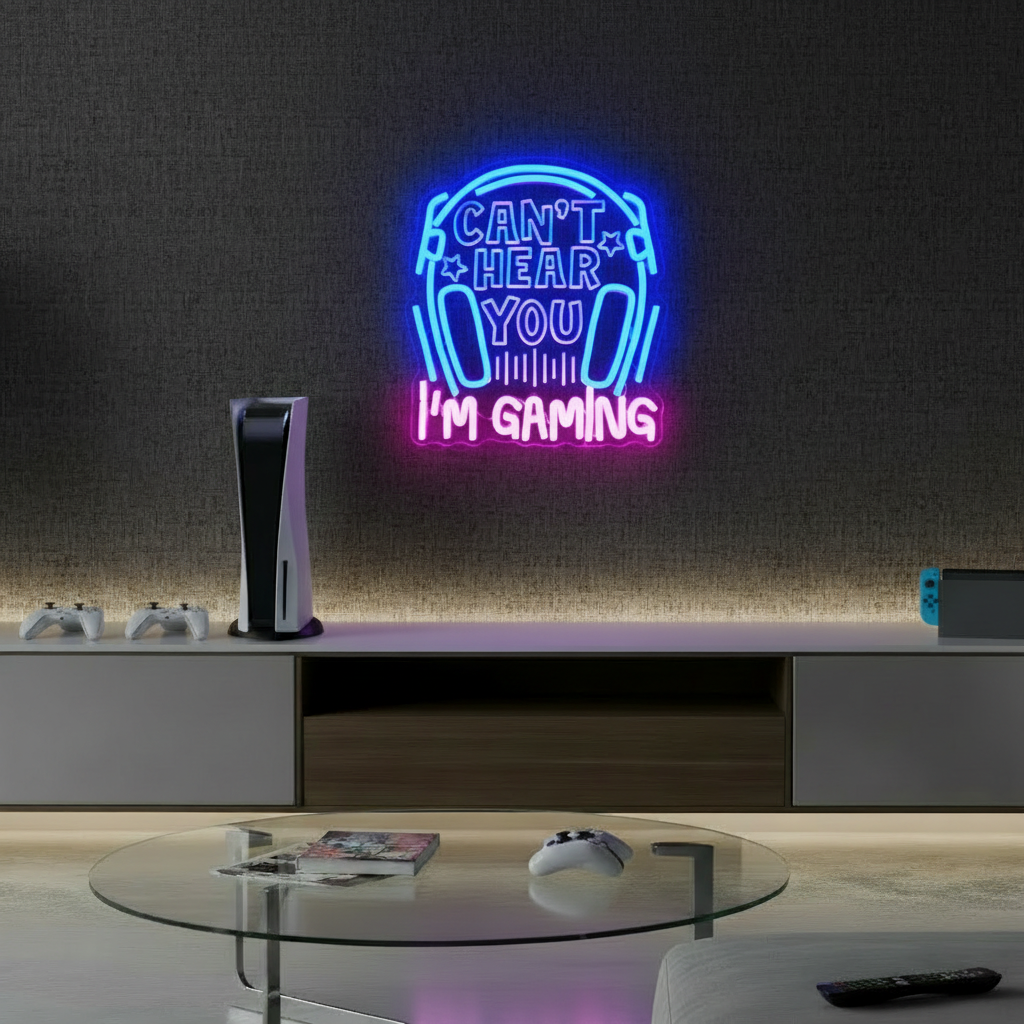 Game Controller Neon Sign Led Neon Sign for Wall Decor - VN03 - Customneonstudio