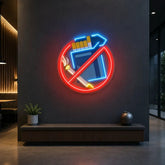 No Smoke LED Neon Sign Light Pop Art