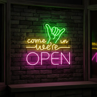 Come in We're Open Sign Bar Led Light Sign