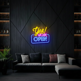 Yes Open Neon Sign Shop&Bar Open Led Sign