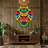 Owl Mask LED Neon Sign Light Pop Art