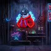 Panda Hoodie LED Neon Sign Light Pop Art