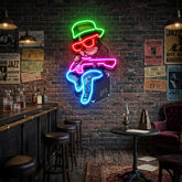 Rock Pug LED Neon Sign Light Pop Art