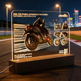 Custom 3D LED Motorcycle Night Light SGTN019