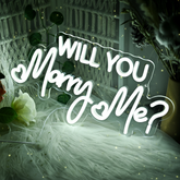 Will You Marry Me Neon Sign