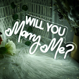 Will You Marry Me Neon Sign