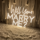 Will You MARRY ME Wedding Neon Sign Proposal Neon Light