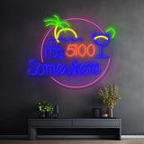 It's 5 O'clock Somewhere Neon Sign Shop Decor Neon Sign - VN03 - Customneonstudio