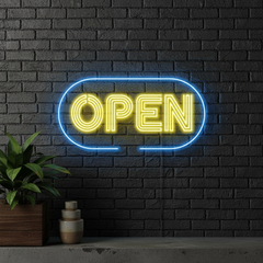Custom Open Neon Sign for Shop Decor Wall Decor Art
