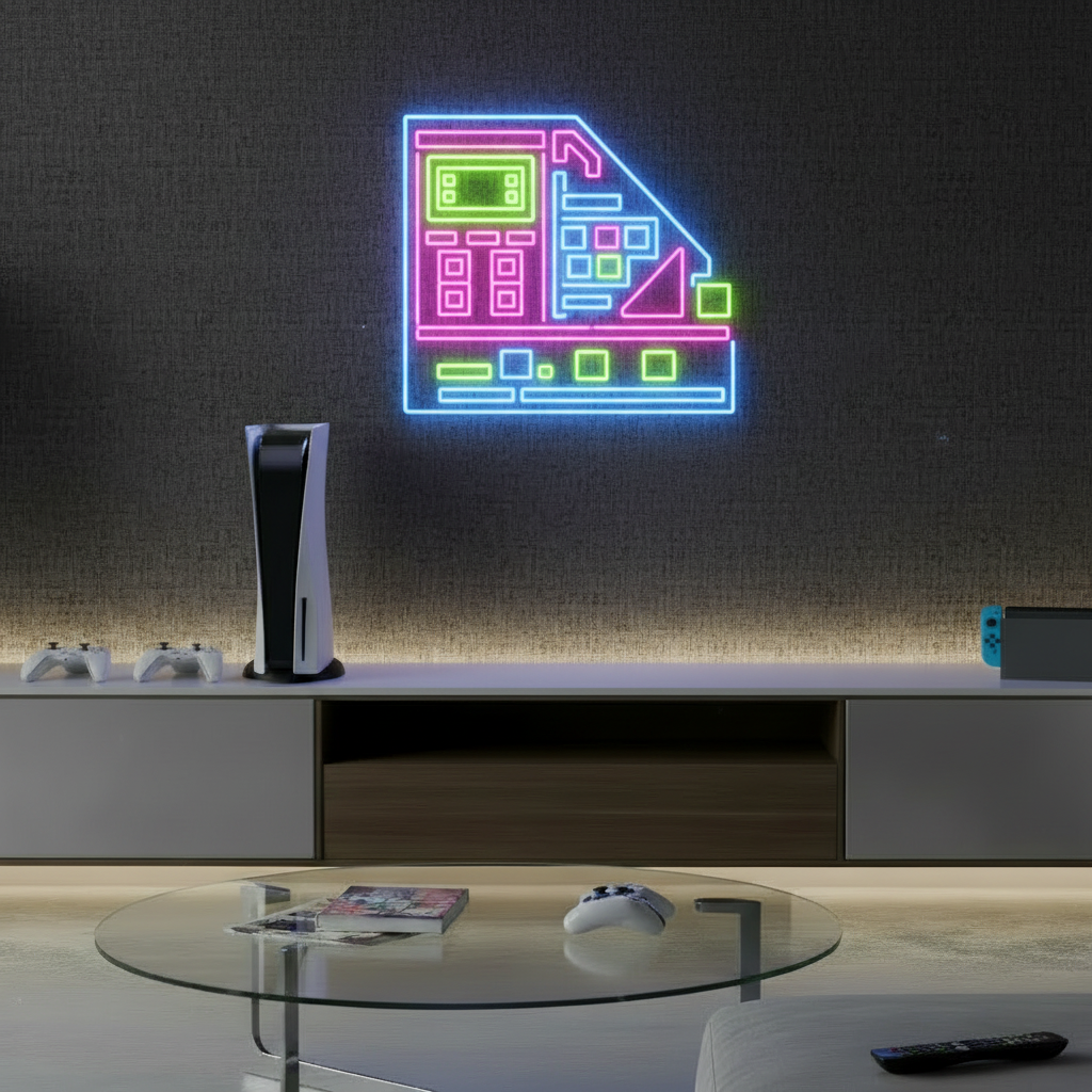 Cute Cartoon LED Neon Sign Kids Room Decor Sign - VN03 - Customneonstudio