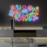 Cute Panda Neon Sign Artwork Kids Unique Gift - VN03 - Customneonstudio