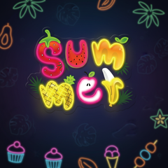 Summer Poster Artwork Led Neon Sign