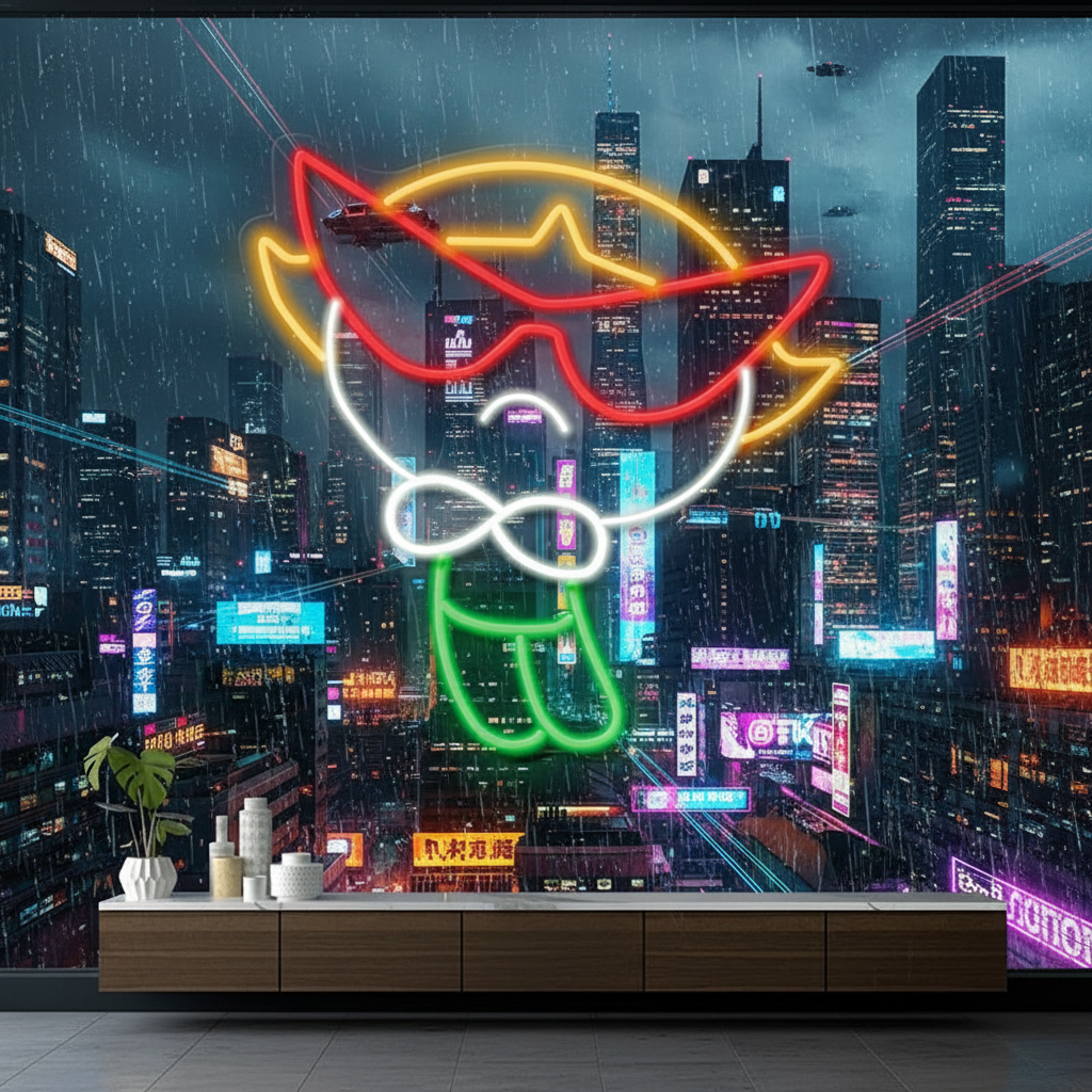 Powerpuff Girls Cartoon Led Neon Sign kids Room Decor Sign
