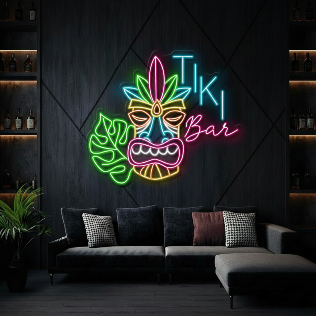 Tiki Bar Neon Sign Wall Decor Sign Art - VN03 - Customneonstudio