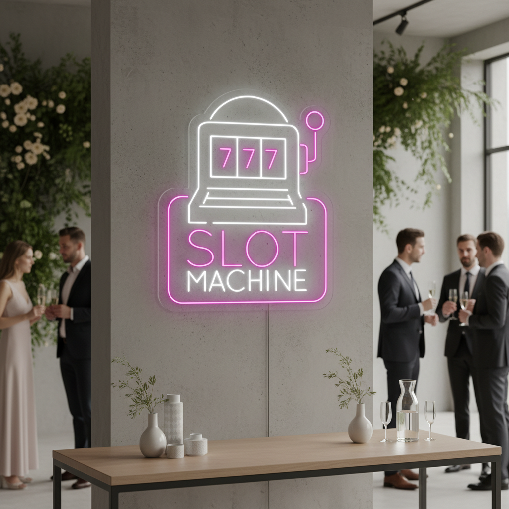 Casino Colorful Neon Sign Wall Decor Sign