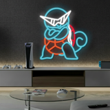 Squirtle Cartoon Neon Sign Gaming Room Decor Sign - VN03 - Customneonstudio