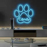 Custom Paw Neon Sign - VN03 - Customneonstudio