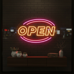 Colorful Open Led Neon Sign