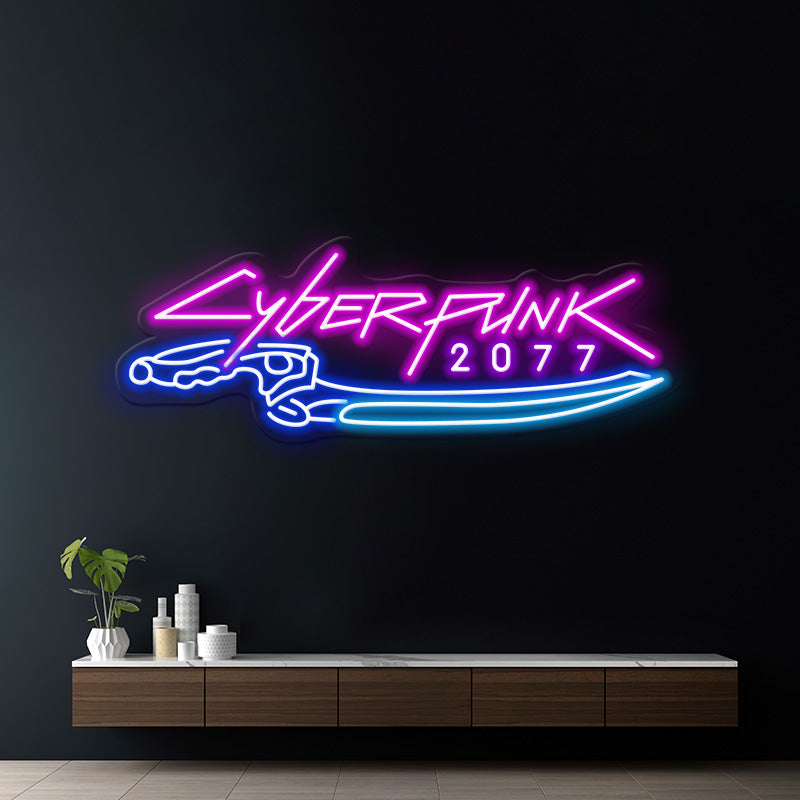 Cyberpunk 2077  Neon Sign for Gaming Room Decor - VN03 - Customneonstudio