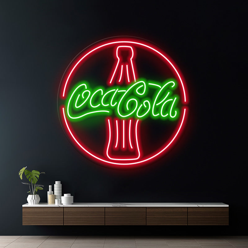 Coca Cola  Bottle Led Neon Sign for Wall Decor - VN03 - Customneonstudio