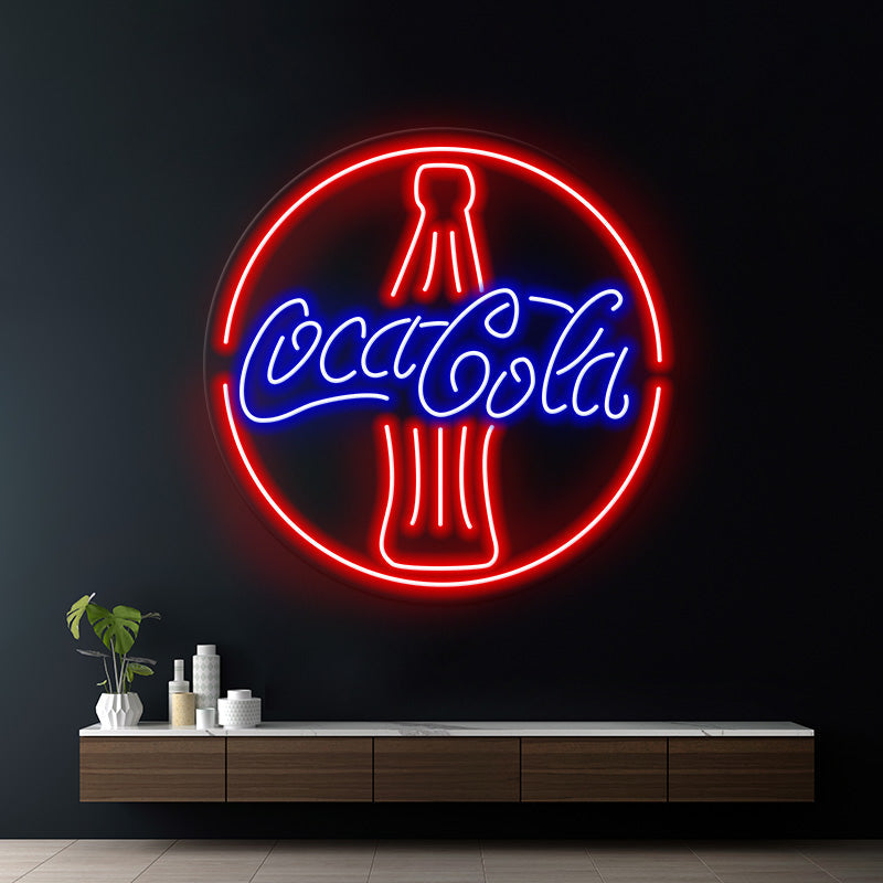 Coca Cola  Bottle Led Neon Sign for Wall Decor - VN03 - Customneonstudio
