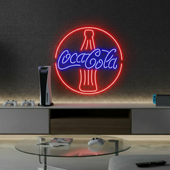 Coca Cola Bottle Led Neon Sign for Wall Decor