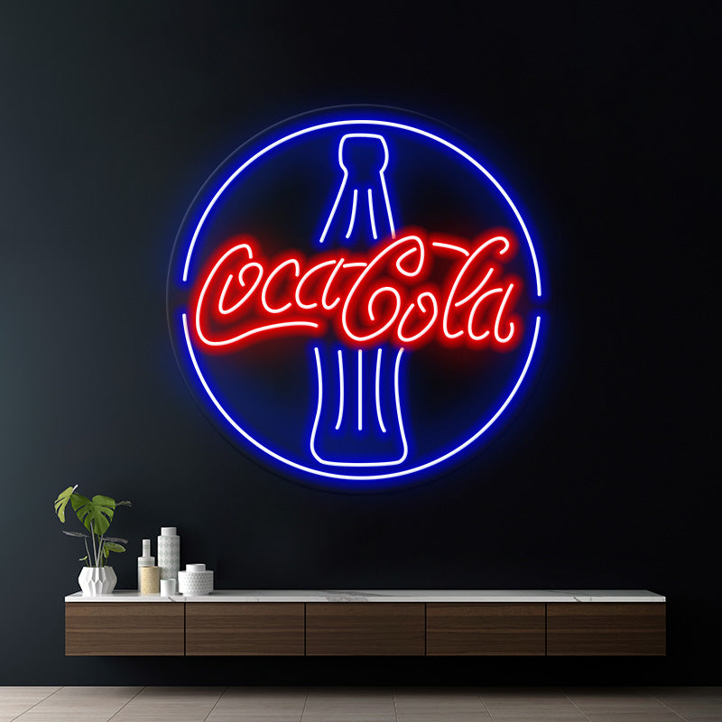 Coca Cola  Bottle Led Neon Sign for Wall Decor - VN03 - Customneonstudio