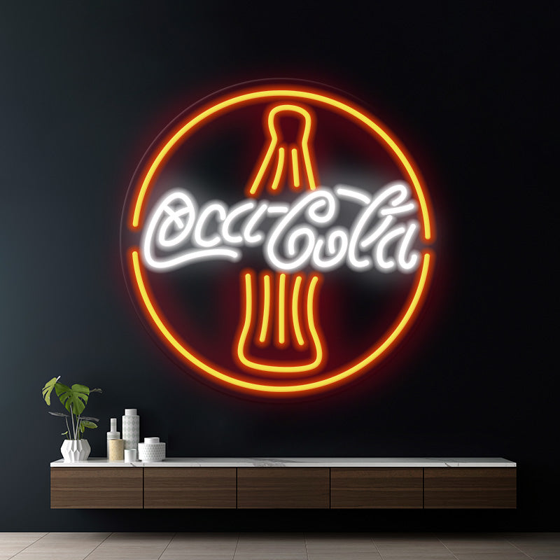 Coca Cola  Bottle Led Neon Sign for Wall Decor - VN03 - Customneonstudio