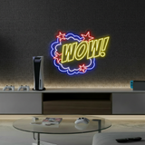 WOW Led Neon Sign - VN03 - Customneonstudio