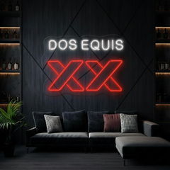 Custom Dos Equis Beer Logo Led Neon Sign