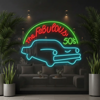 The Fabulous 50s Led Neon Sign