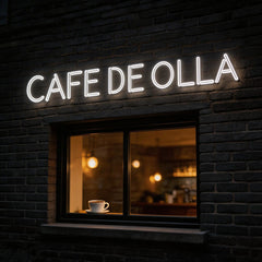Custom Neon: CAFE DE OLLA