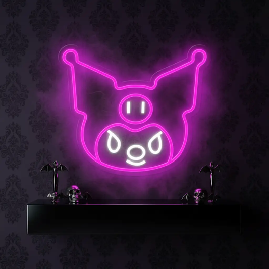 Anime Neon Sign Kawai Neon Signs for Room Wall Decor