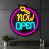 Now Open Led Neon Sign Shop Decor Sign
